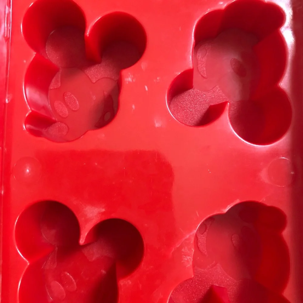 Disney Red Mickey Mouse Silicone Ice Cube Tray